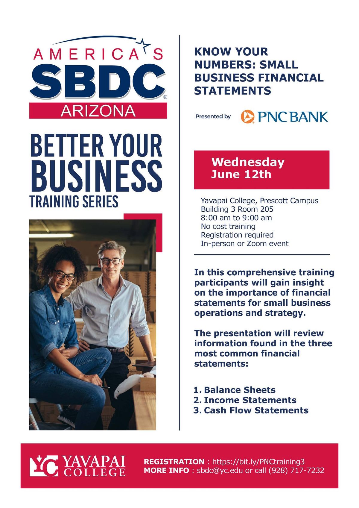 Better Your Business Training Series - Know Your Numbers: Small Business Financial Statements
