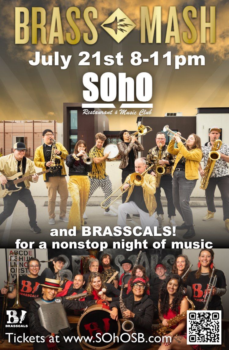 Battle of the Brass: Brass Mash and Brasscals at SOhO!