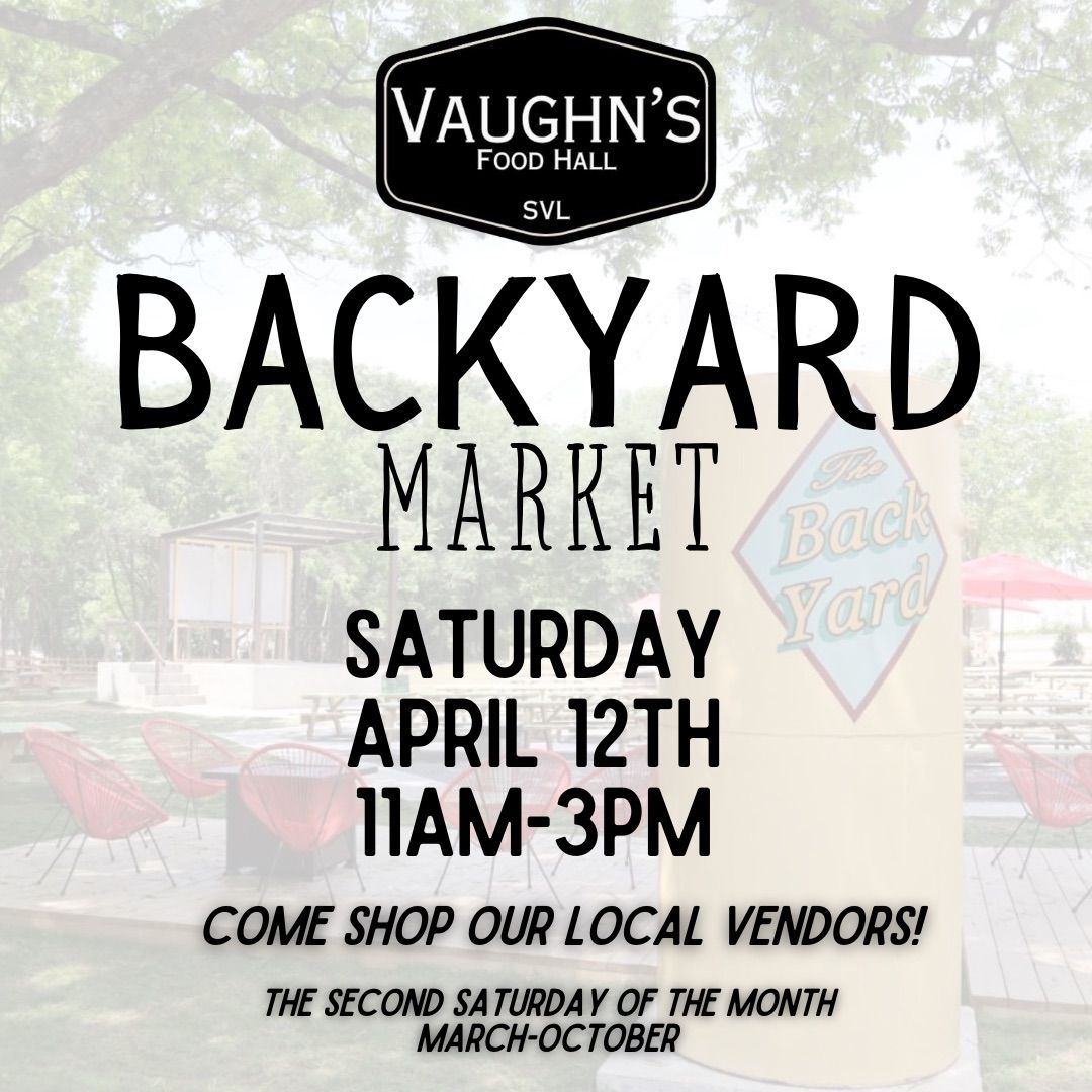 Backyard Vendor Market