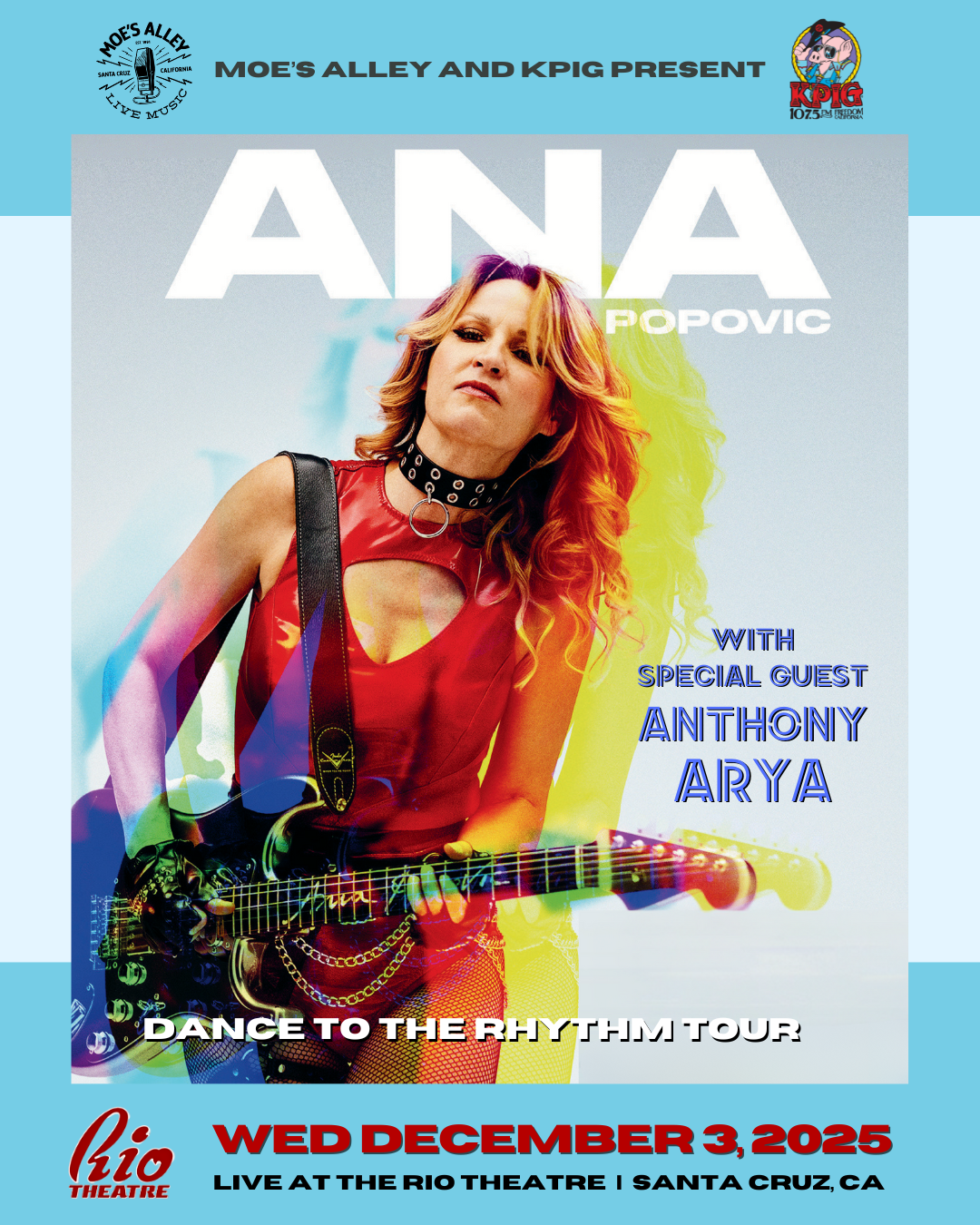 Ana Popovic at City Winery - Nashville