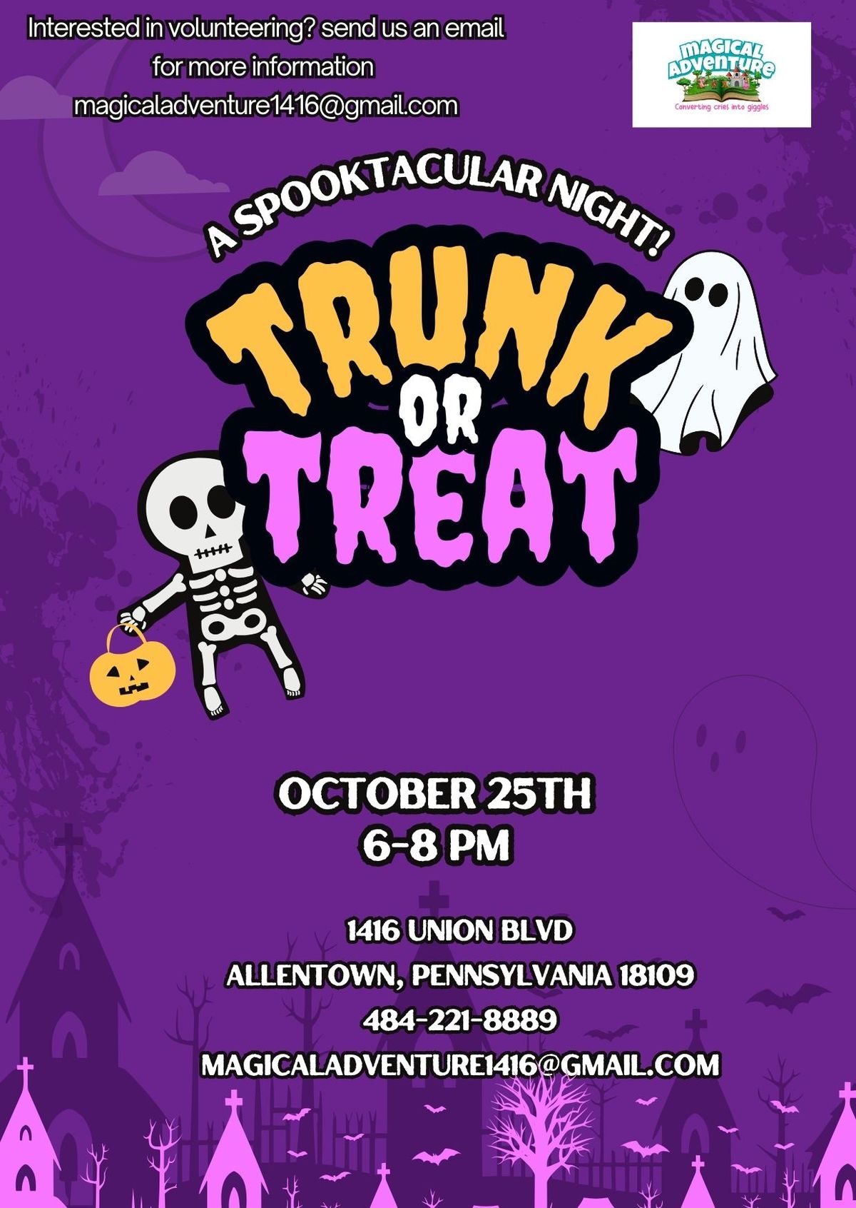 Magical Adventure Trunk or Treat