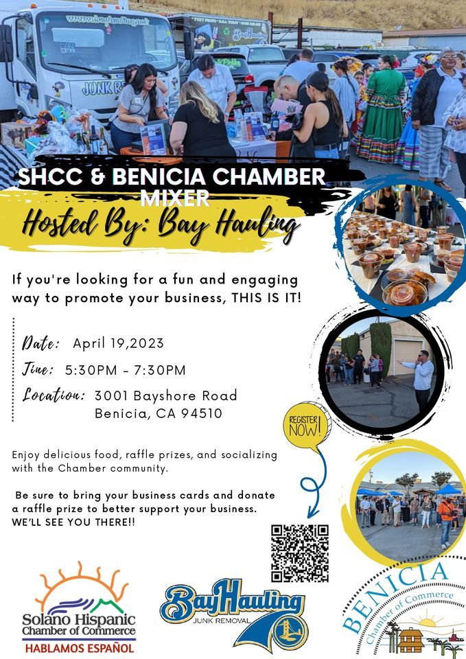 SHCC and Benicia Chamber Mixer, Bay Hauling Junk Removal, Vallejo, 19