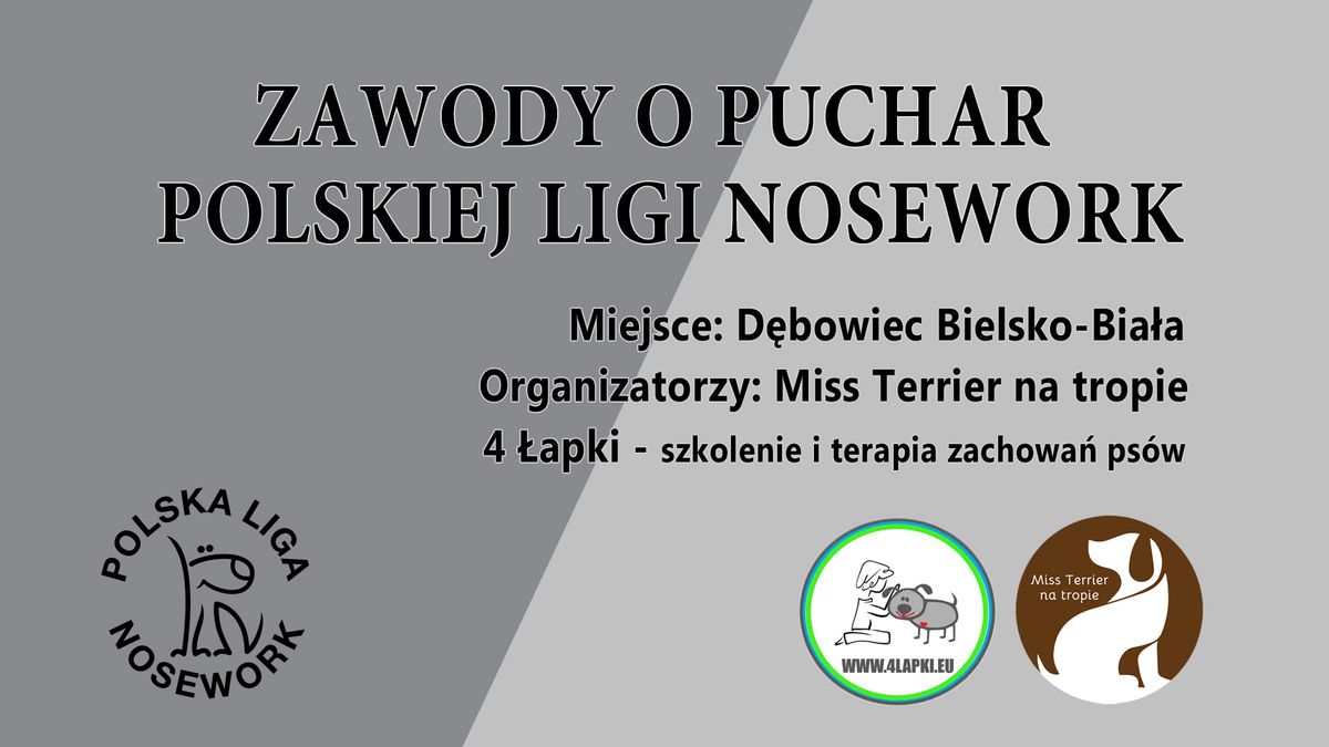 Zawody o Puchar Polskiej Ligi Nosework w Bielsku-Bia\u0142ej