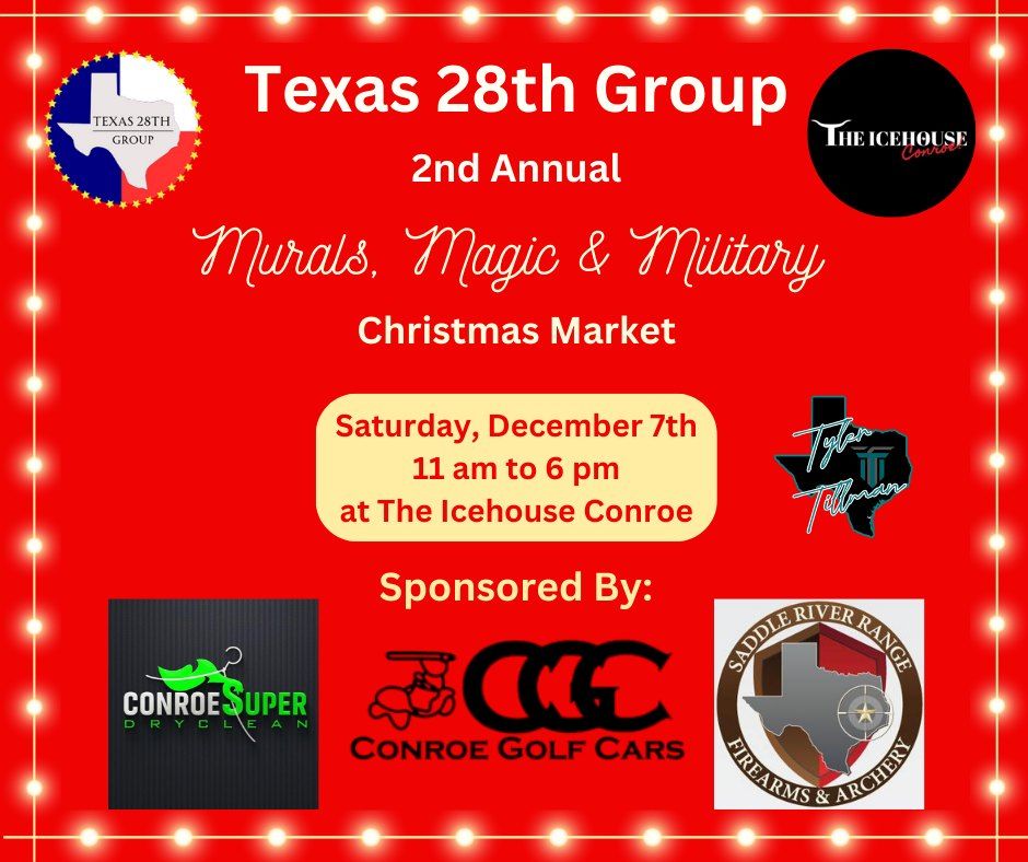 2nd Annual Murals, Magic & Military Christmas Market