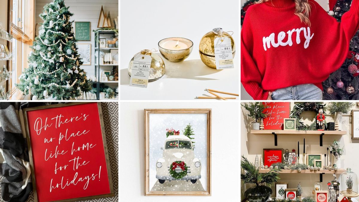 Merry Marketplace: A Holiday Boutique for Gifts & Decor