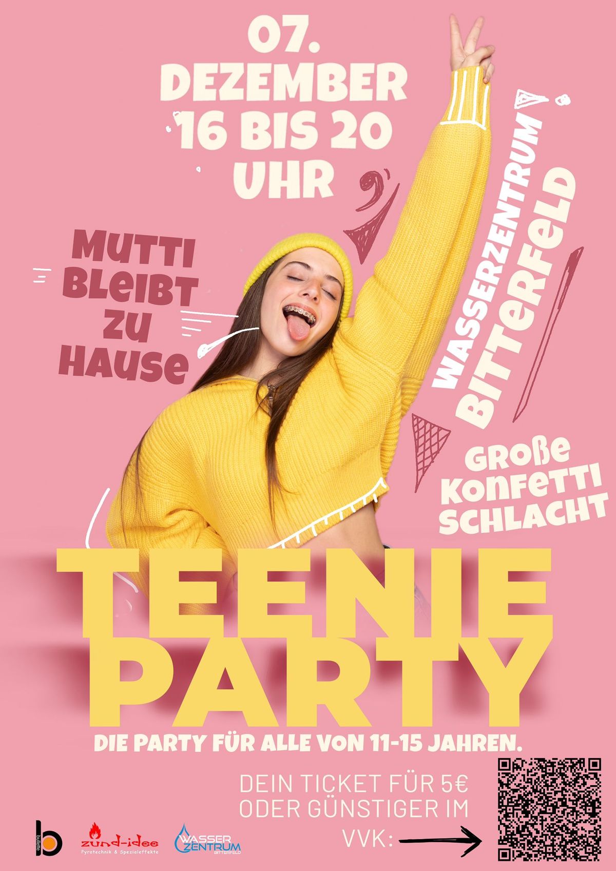 Teenie Party "Mutti bleibt zu Hause"