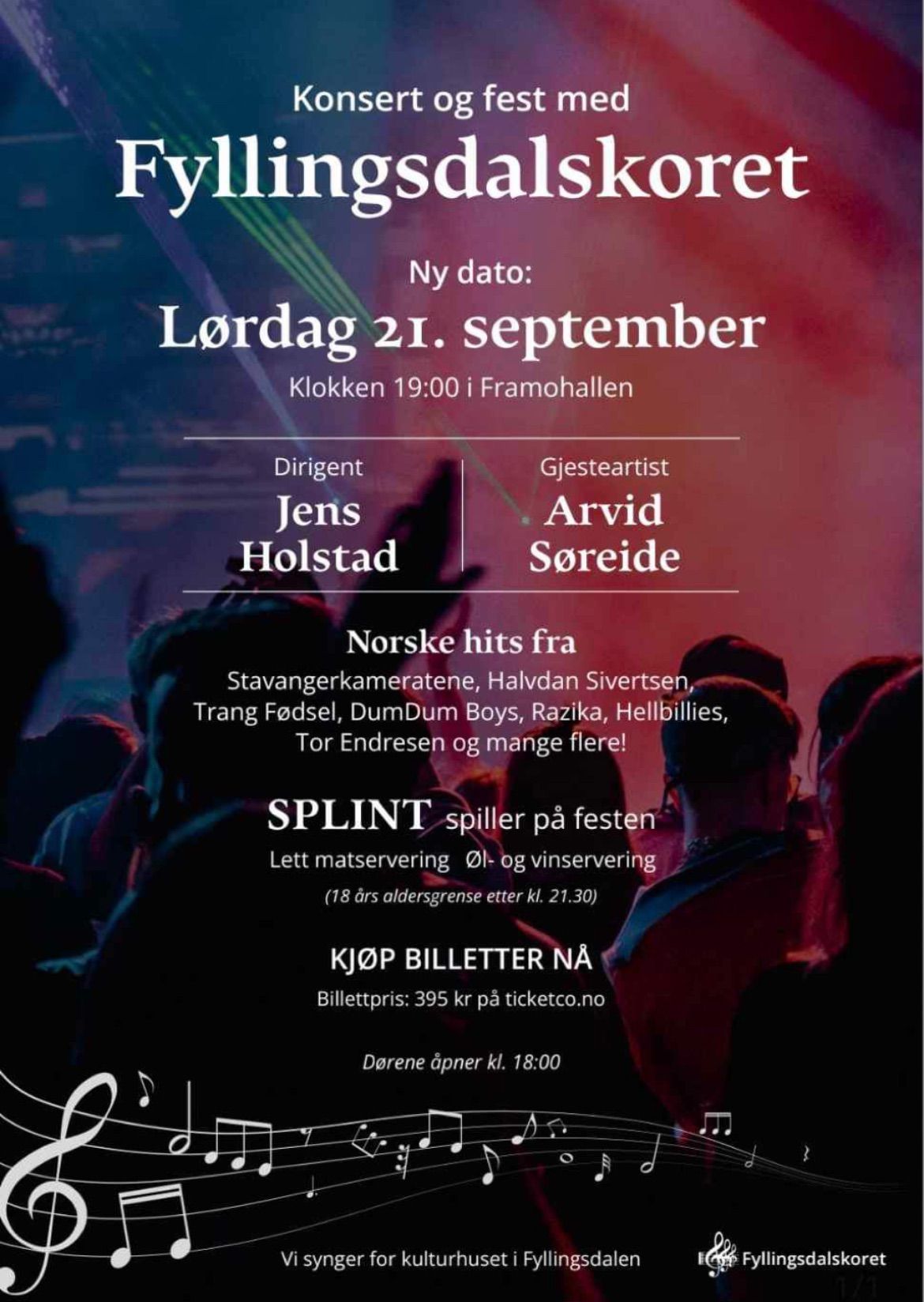 Konsert og fest med Fyllingsdalskoret