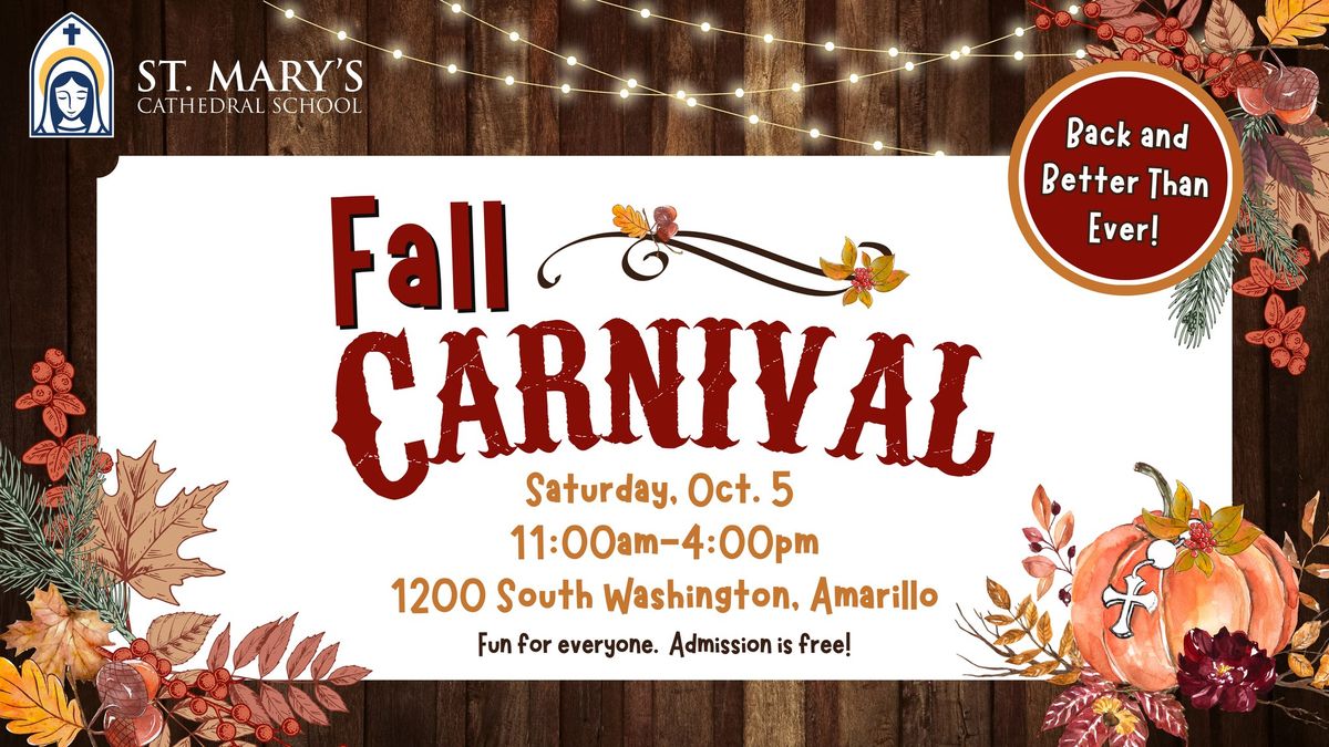 St. Mary's Fall Carnival