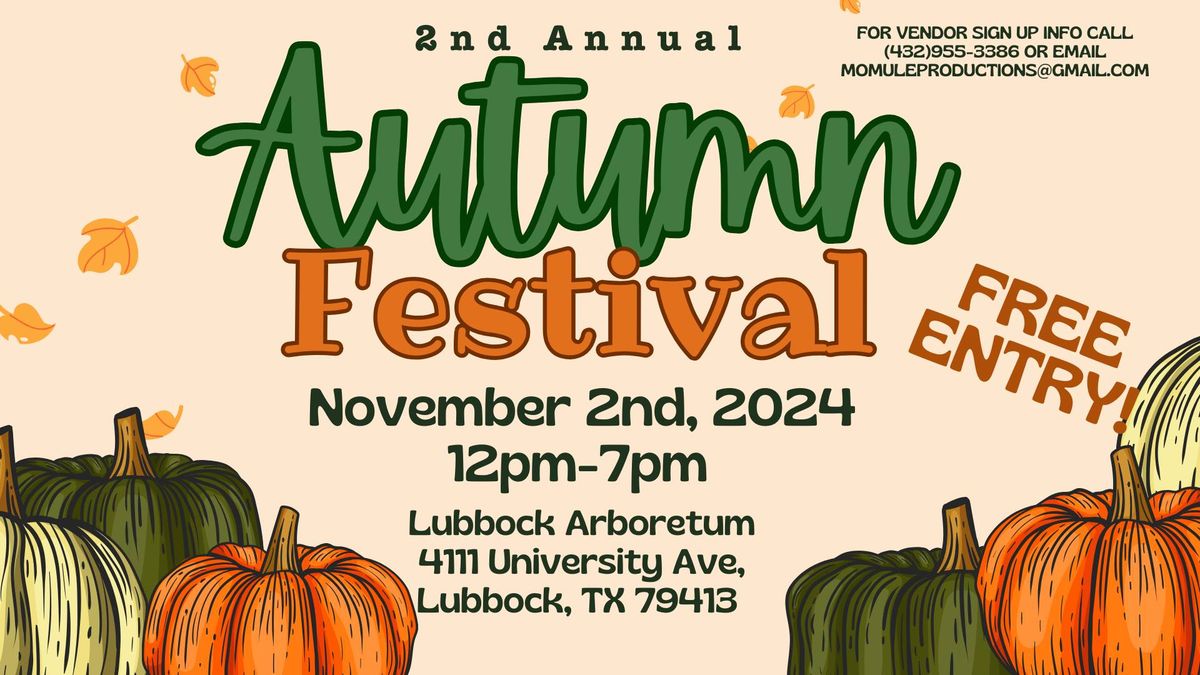 2nd Annual Lubbock Autumn Festival 