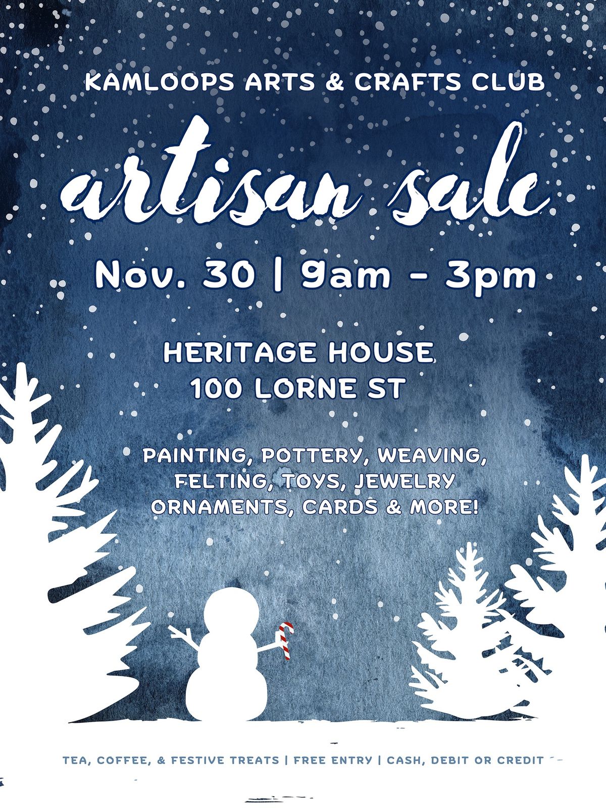 2024 KACC Christmas Artisan Sale & Tea