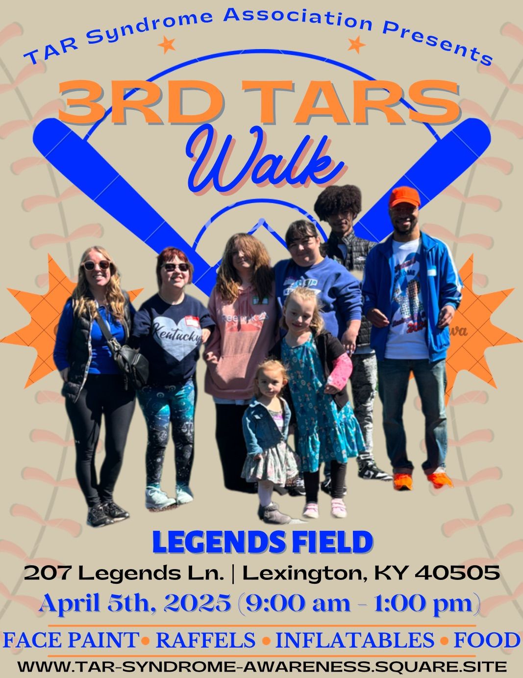 3rd Annual TAR Syndrome Awareness Walk \ud83d\udc99