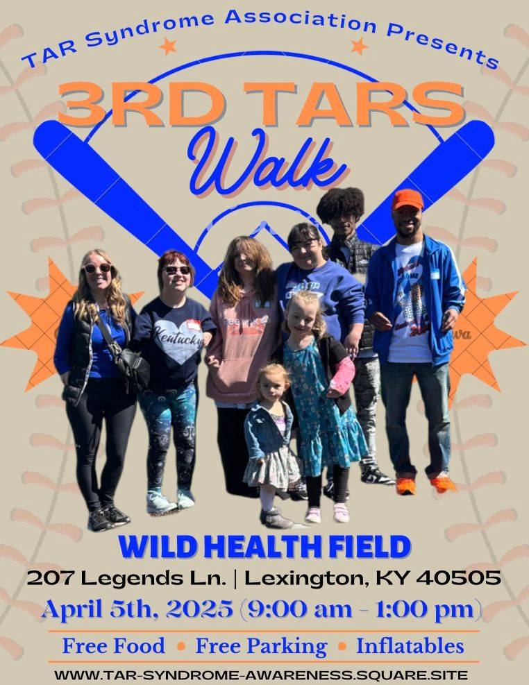 3rd Annual TAR Syndrome Awareness Walk \ud83d\udc99