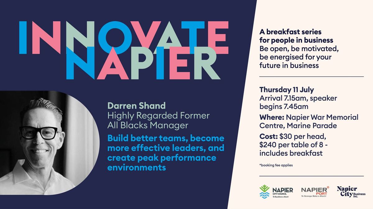 Innovate Napier - Darren Shand
