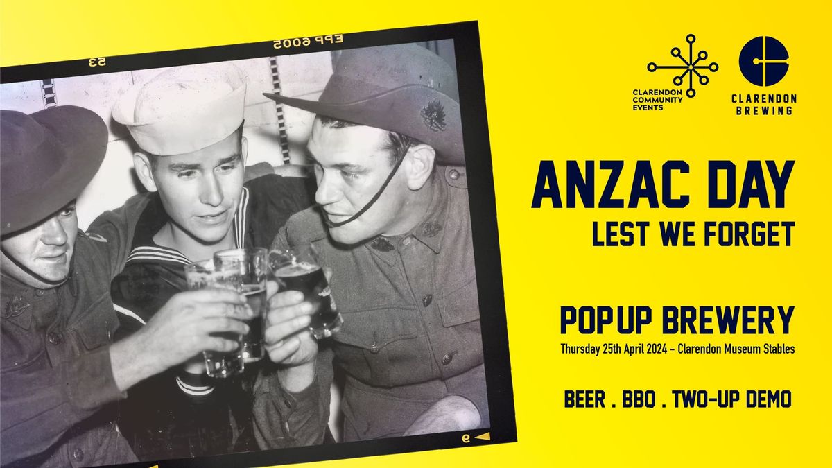 Anzac Day Popup