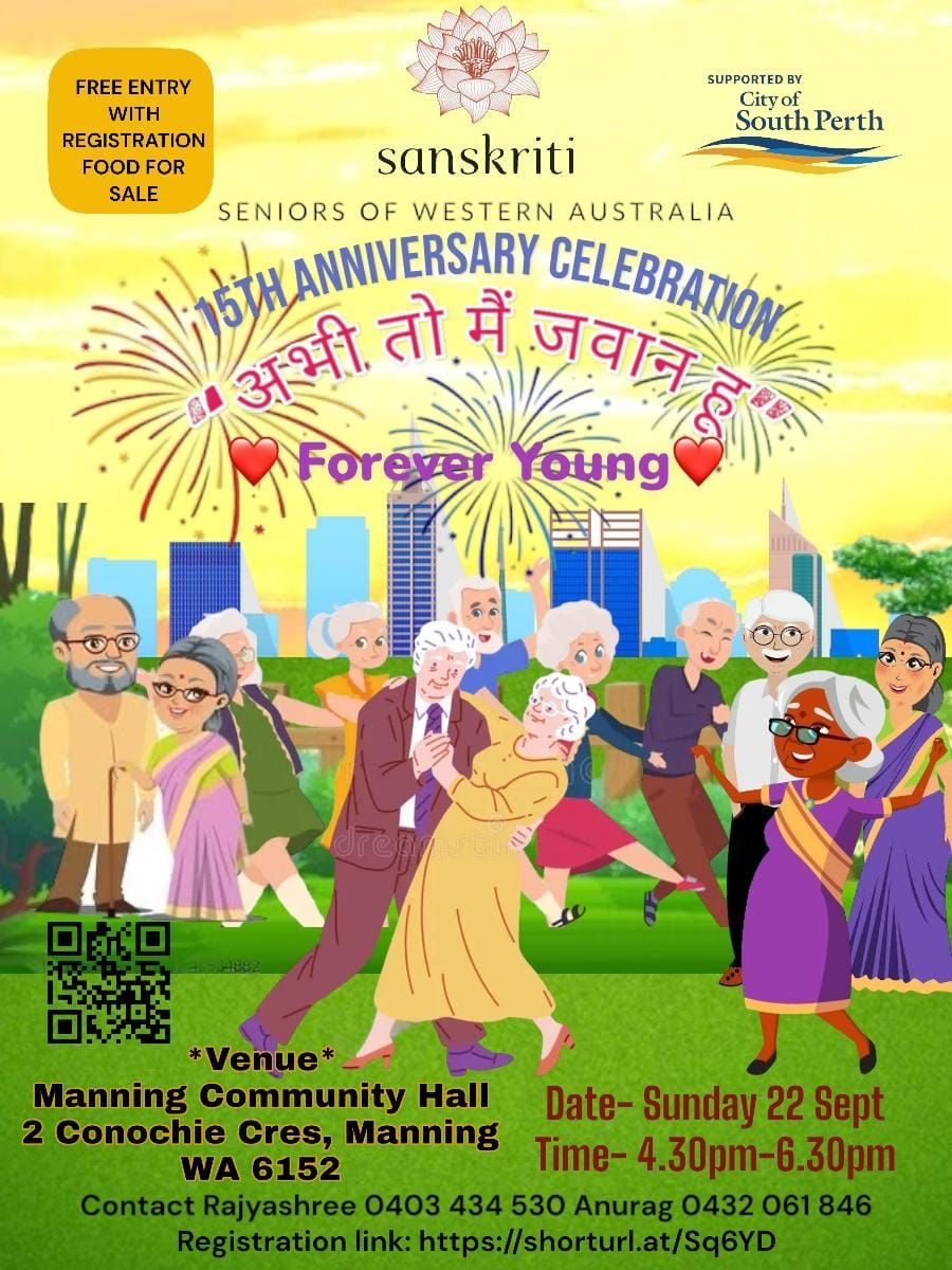 Sanskriti Seniors W.A. 15th Anniversary Celebration