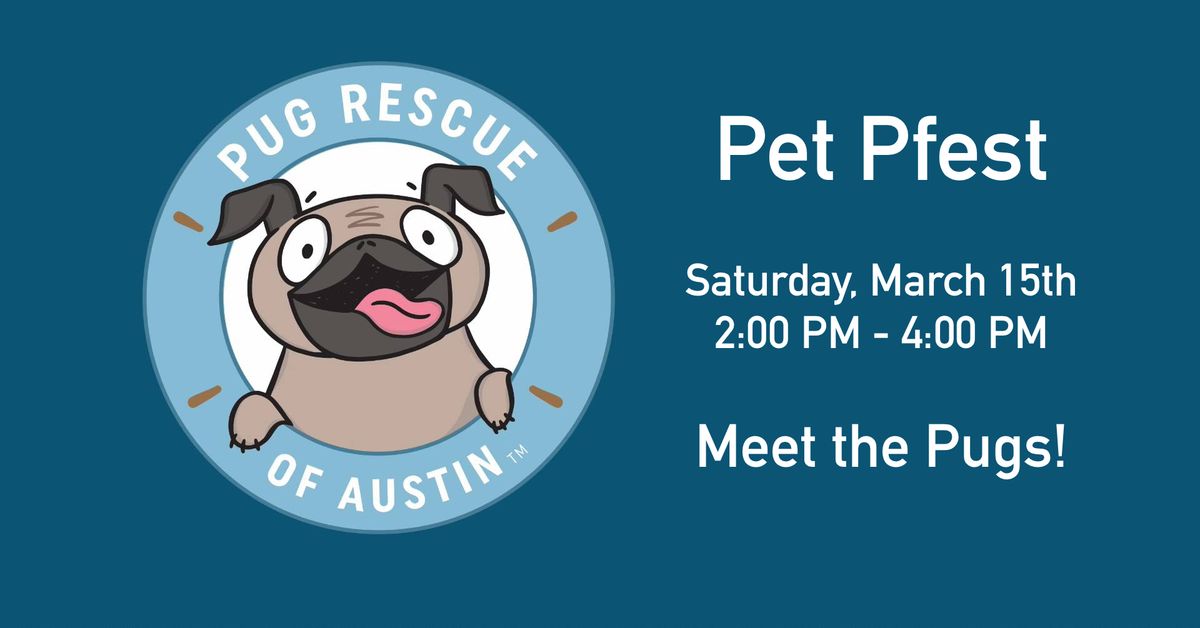 Pet Pfest - Meet the Pugs