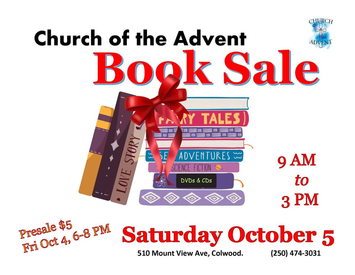 Church of the Advent Book Pre-Sale