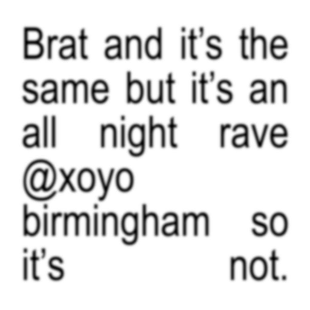 Killer Kitsch - Brat Rave - Birmingham