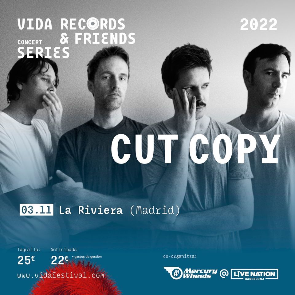 Cut Copy en Madrid