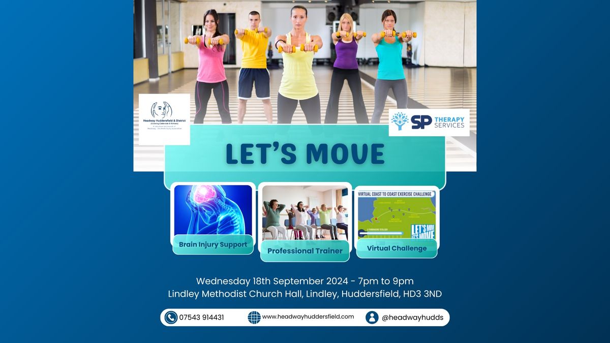 Let's Move members event for September 2024