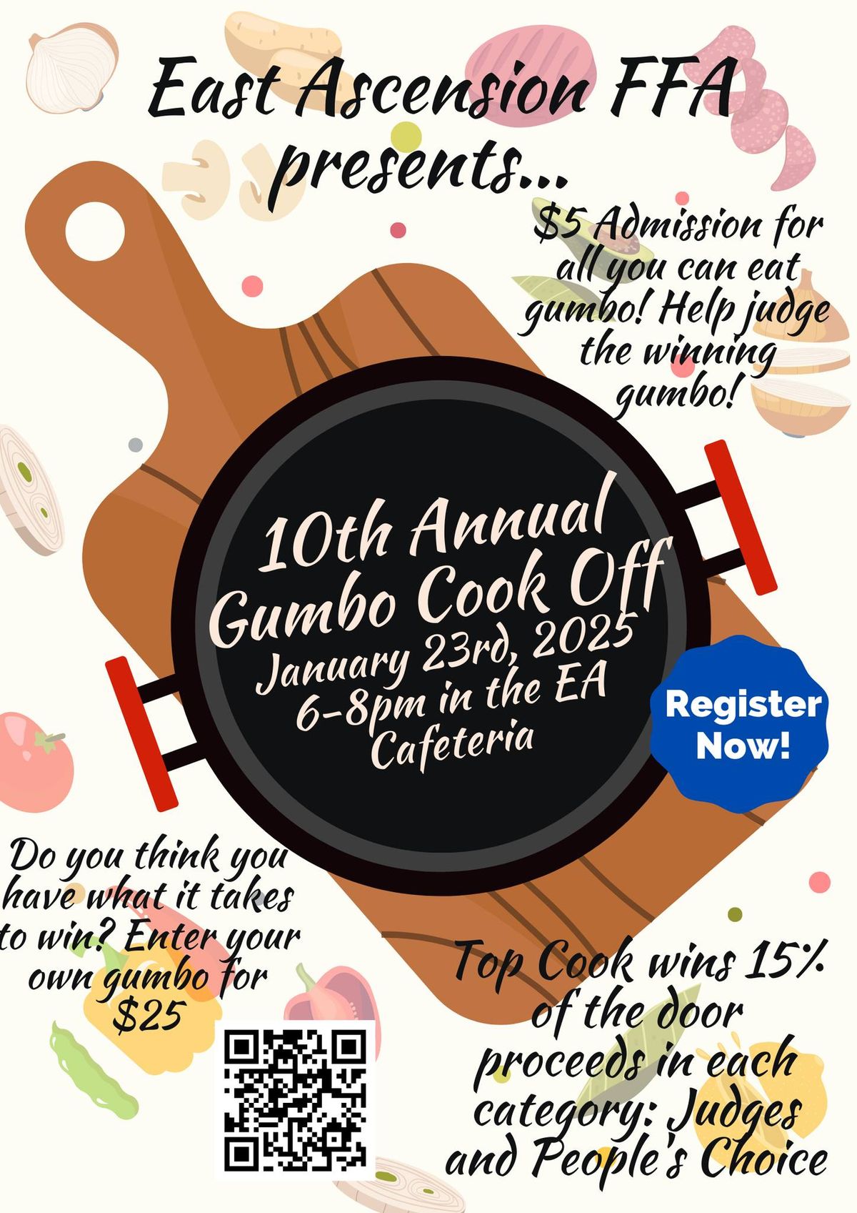 10th Annual EA FFA GumbEAux Cookoff 