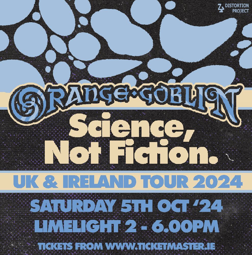 Orange Goblin + Conan + Slomatics. Saturday 5th October 2024, Limelight 2, Belfast