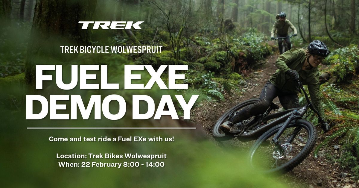 Come and test ride a Fuel EXe with us!