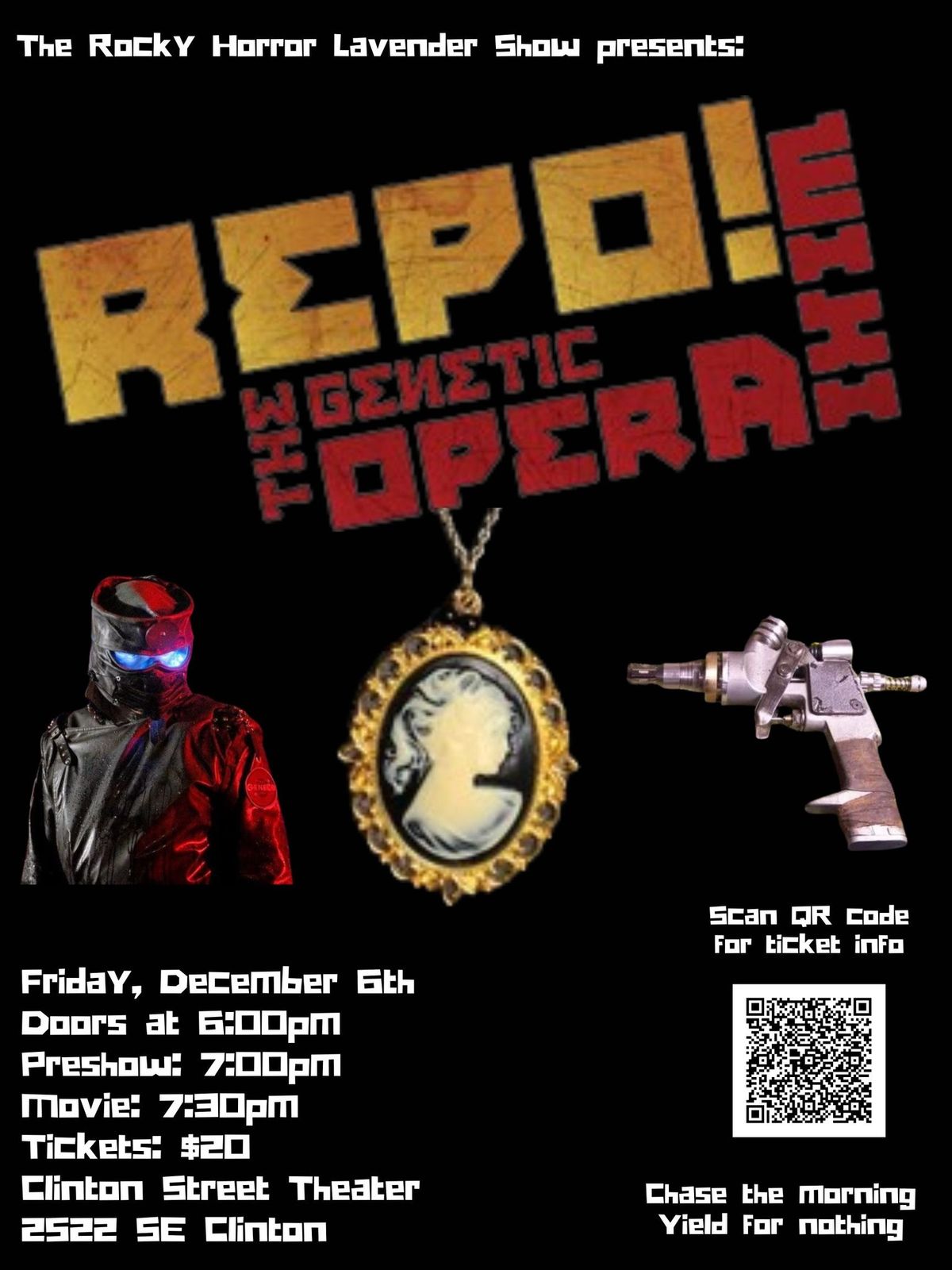 Rocky Horror Lavender Show presents Repo: The Genetic Opera 