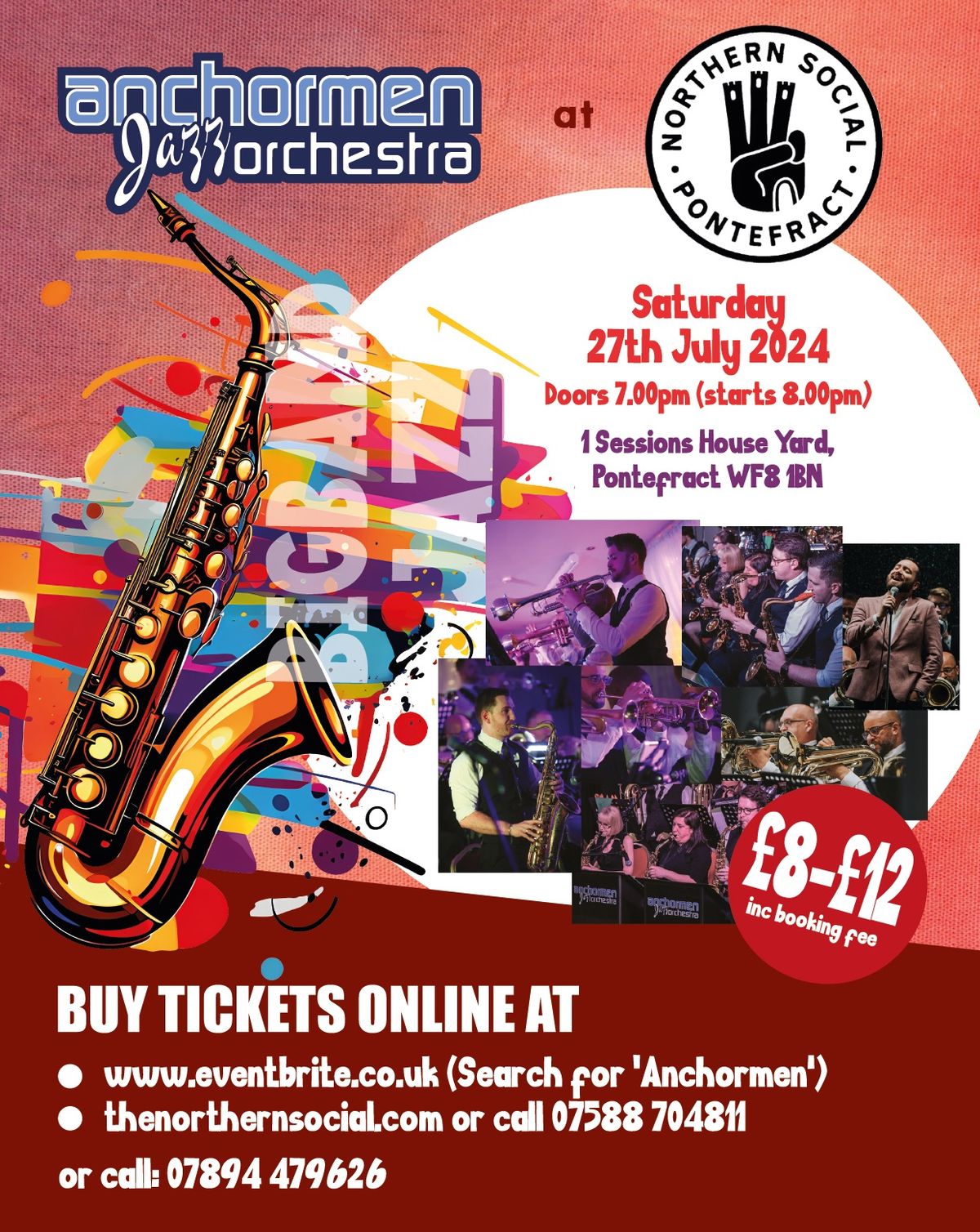 Anchormen Jazz Orchestra - Live at the Northern Social