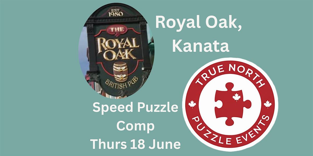 Speed Puzzle Competition - June 18, 2026