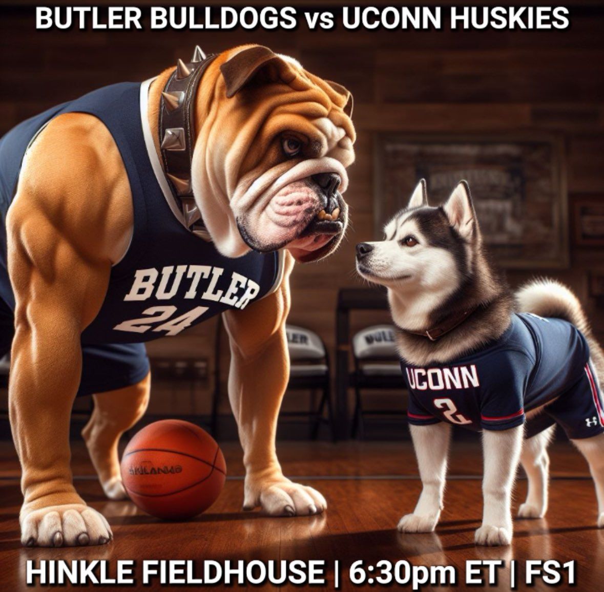 Butler Bulldogs vs. UConn Huskies