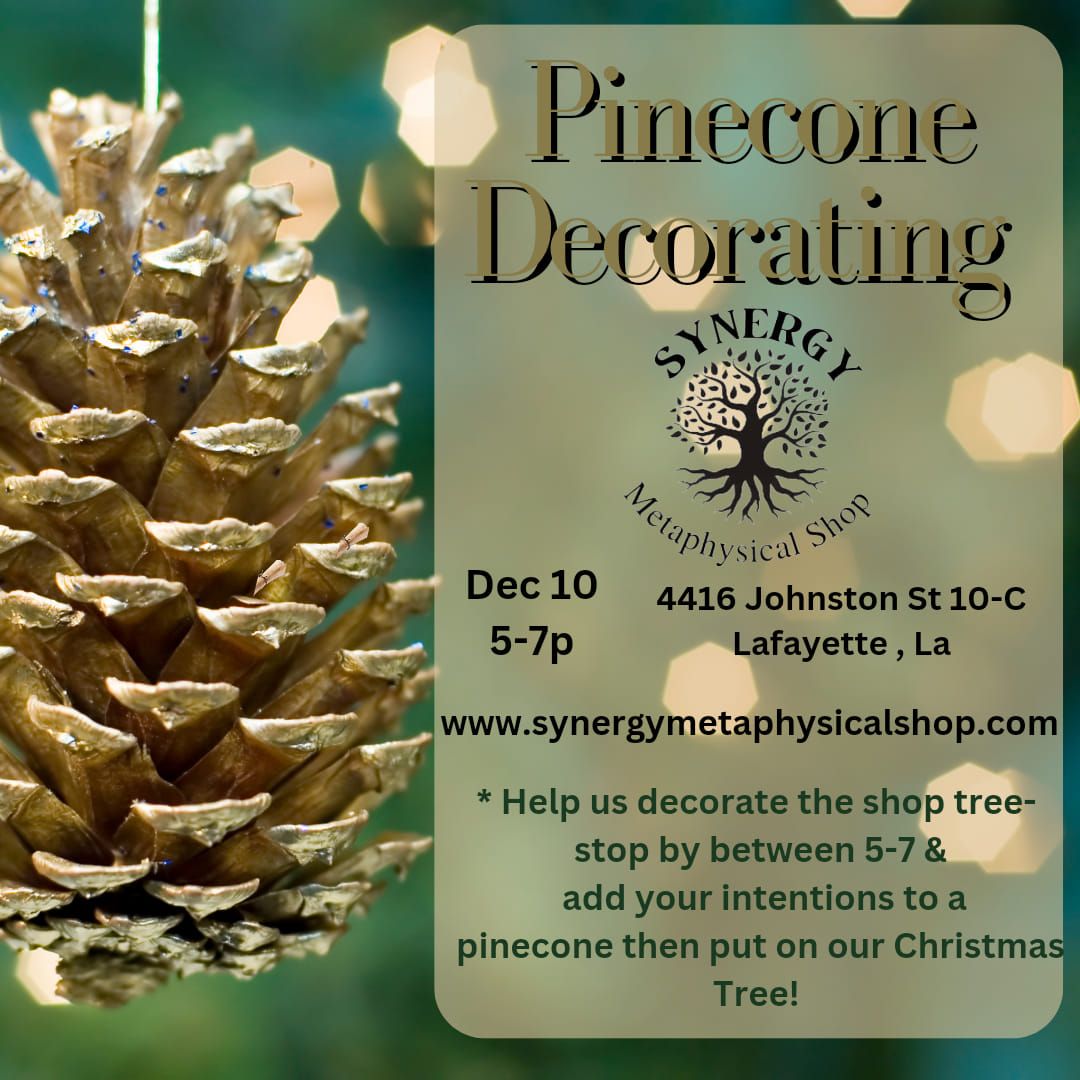 Pinecone Decorating 