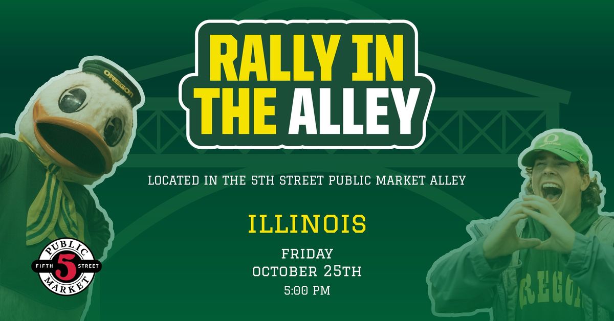 Rally in the Alley at 5th Street Public Market