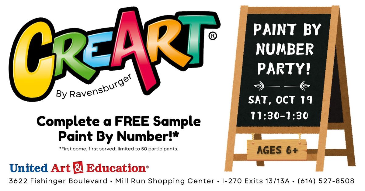 CreArt Paint By Number Party