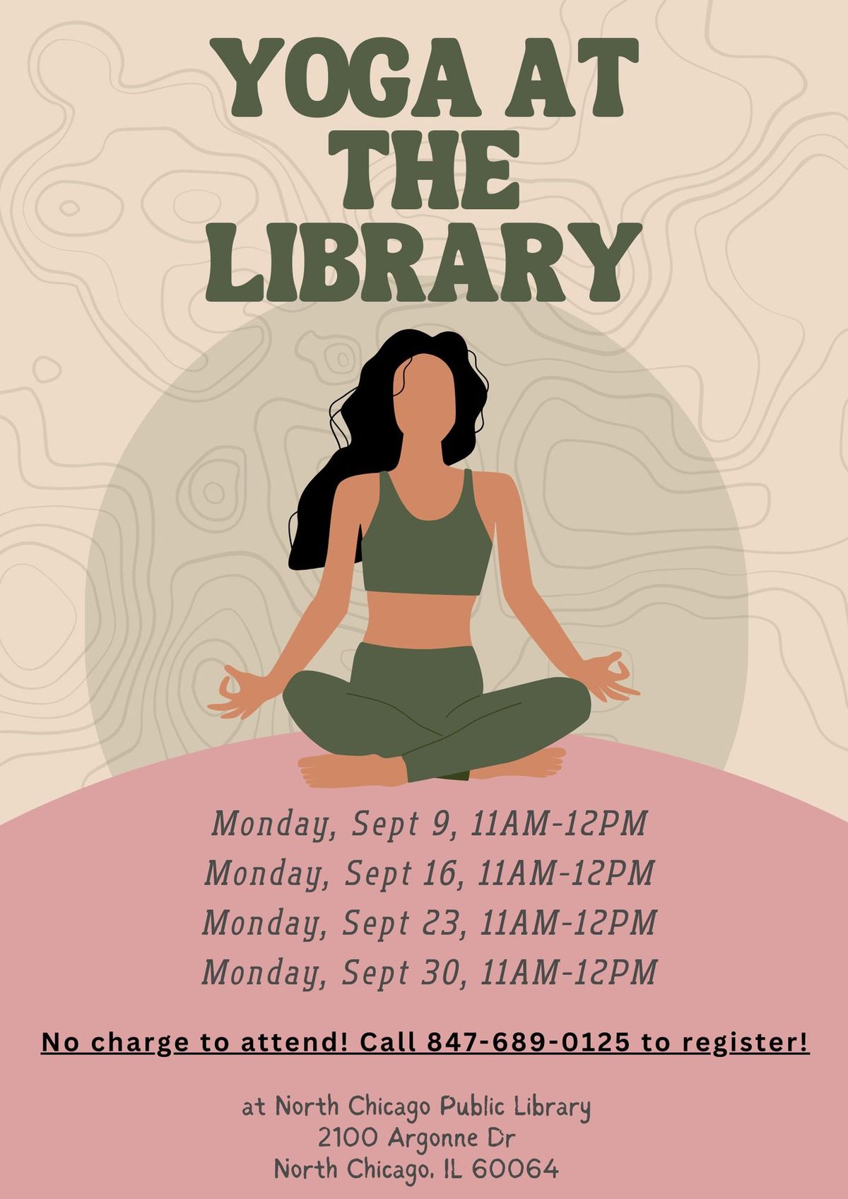 Yoga at the library