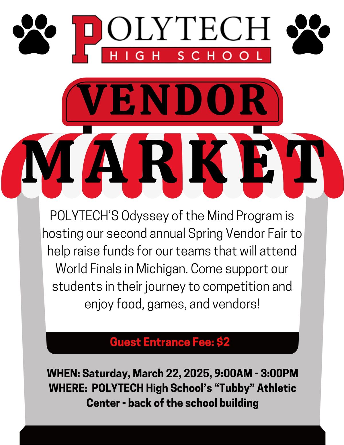 POLYTECH HIGH SCHOOL VENDOR FAIR