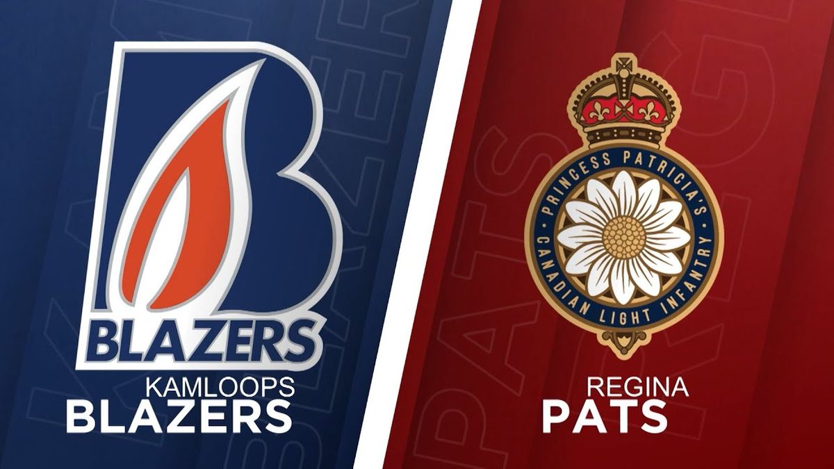 Regina Pats at Kamloops Blazers