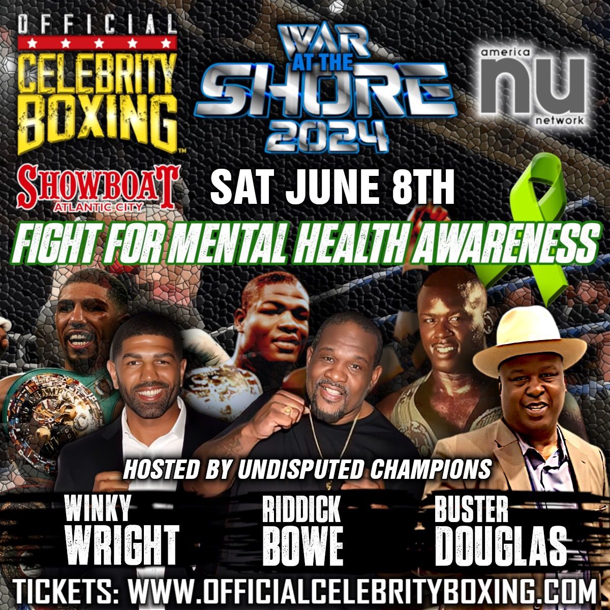 Fight for Mental Health Awareness by Celebrity Boxing! 