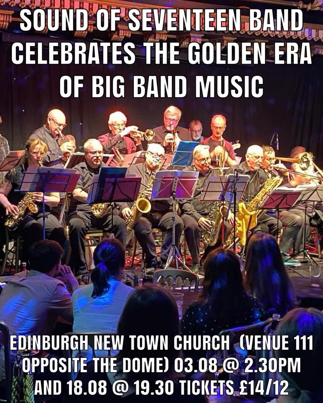 Sound of Seventeen Big Band Celebrates the Golden era of Big Band Music