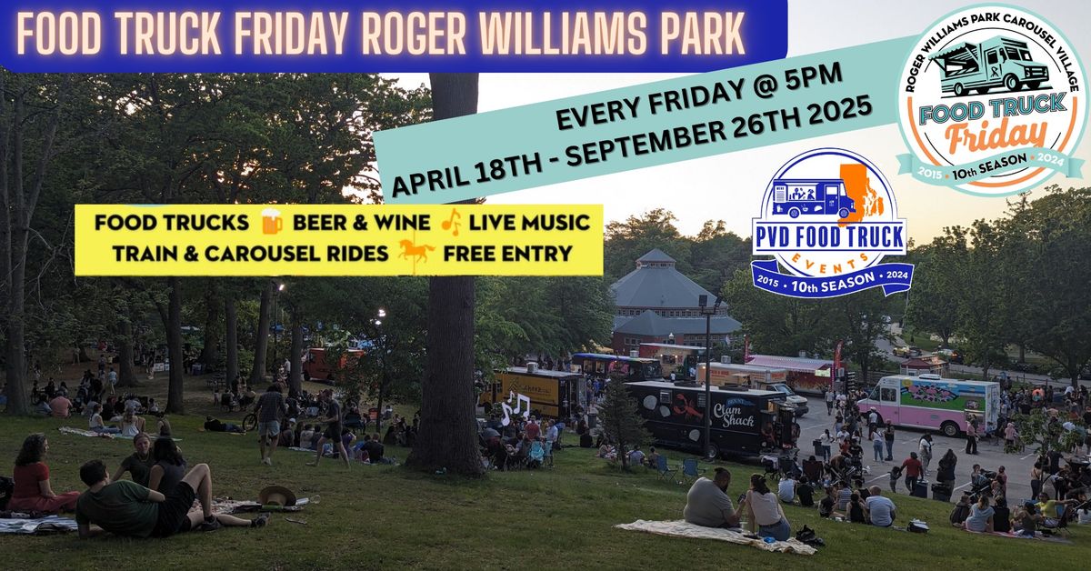 Food Truck Friday Roger Williams Park 2025