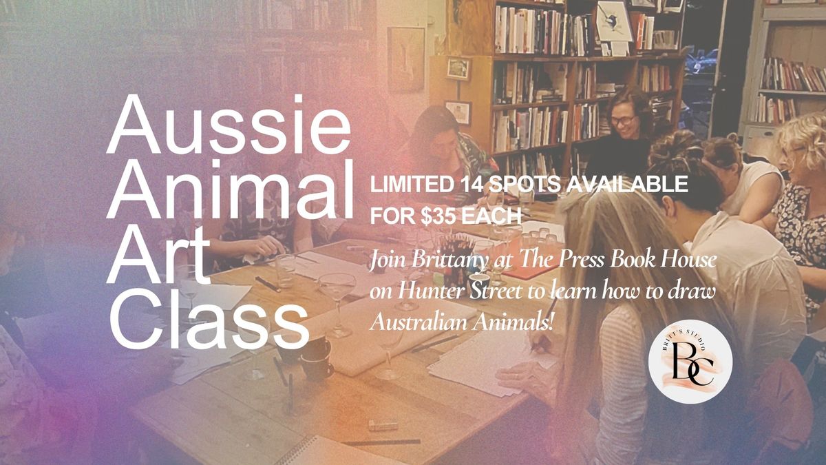 Aussie Animal Art Class