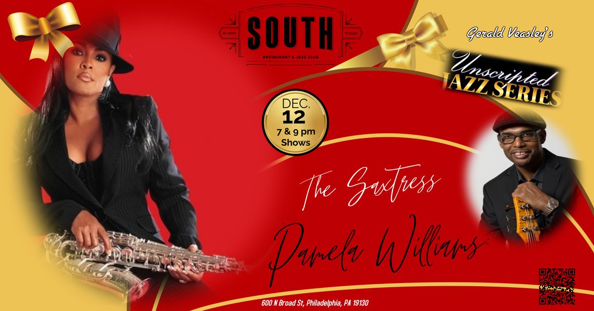 30th Anniversary Concert Tour Pamela Williams at SOUTH's Unscripted Jazz with Gerald Veasley