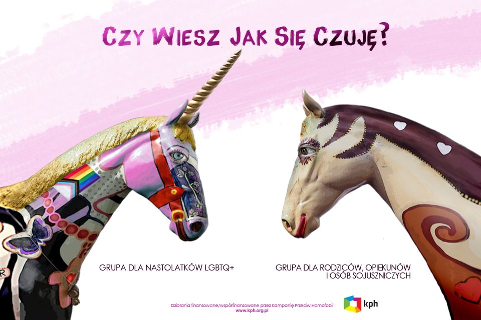 "Czy wiesz jak si\u0119 czuj\u0119?" grupa psychoedukacyjna i rozwojowa dla rodzic\u00f3w i opiekun\u00f3w os\u00f3b LGBTQ+