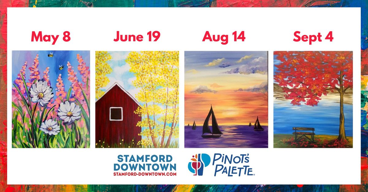 Outdoor Painting Classes with Pinot's Palette
