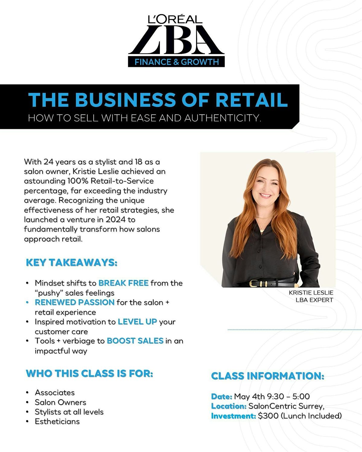 The Business Of Retail with Kristie Leslie