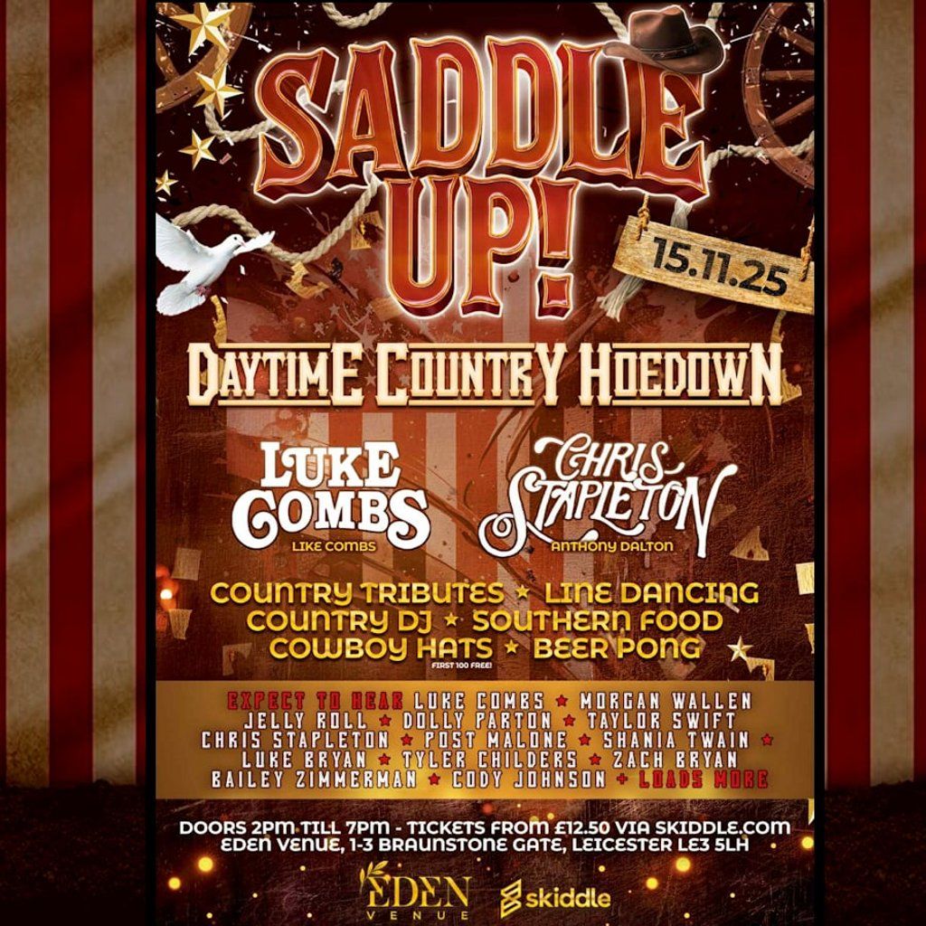 Saddle Up: Luke Combs & Chris Stapleton Tributes