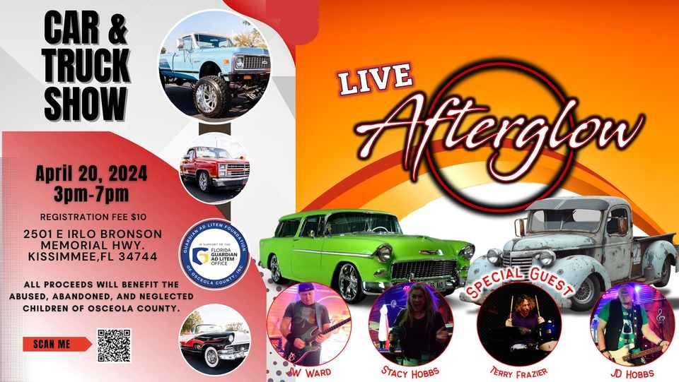 Afterglow with special guest Terry Frazier @ Osceola Car & Truck Show