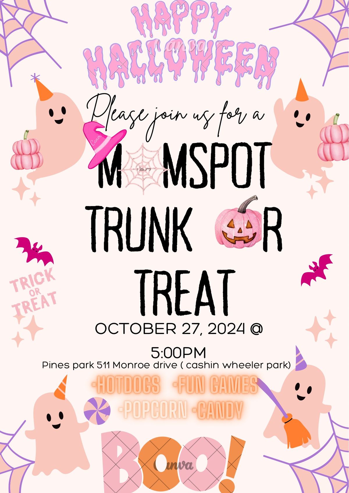 THE MOMSPOT TRUNK OR TREAT