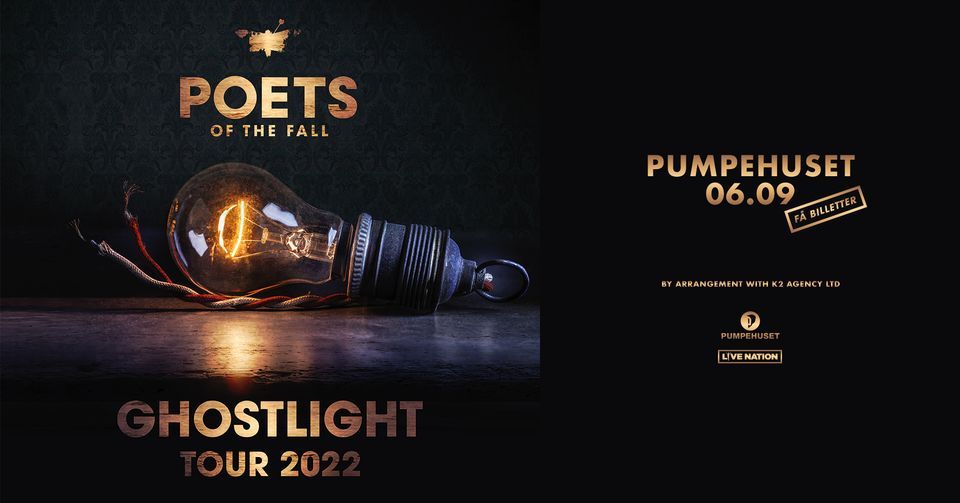 Poets of the Fall \/ Pumpehuset \/ 6. september 2022