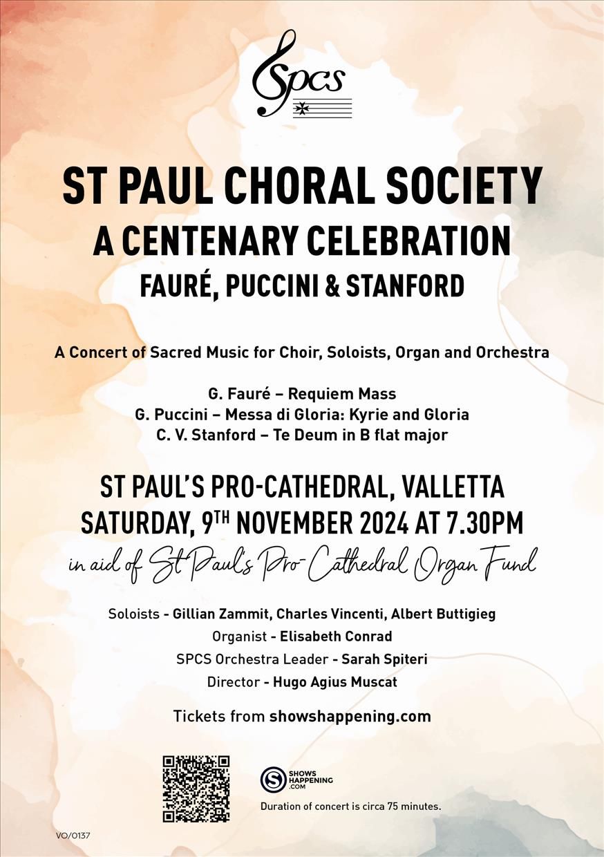 A Centenary Celebration -Faur\u00e9, Puccini & Stanford